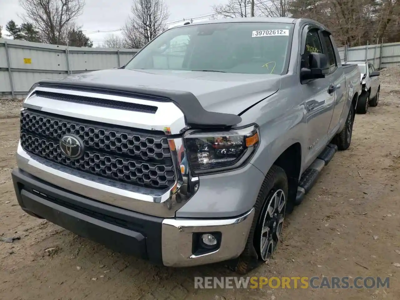 2 Photograph of a damaged car 5TFUY5F18KX813376 TOYOTA TUNDRA 2019