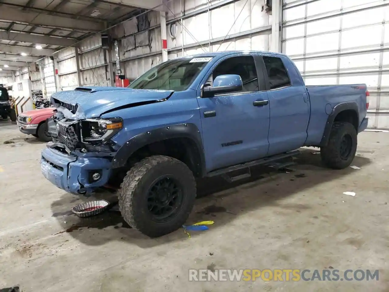 1 Photograph of a damaged car 5TFUY5F19KX778217 TOYOTA TUNDRA 2019