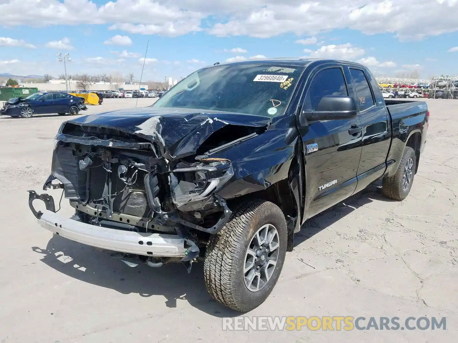 2 Photograph of a damaged car 5TFUY5F19KX788715 TOYOTA TUNDRA 2019