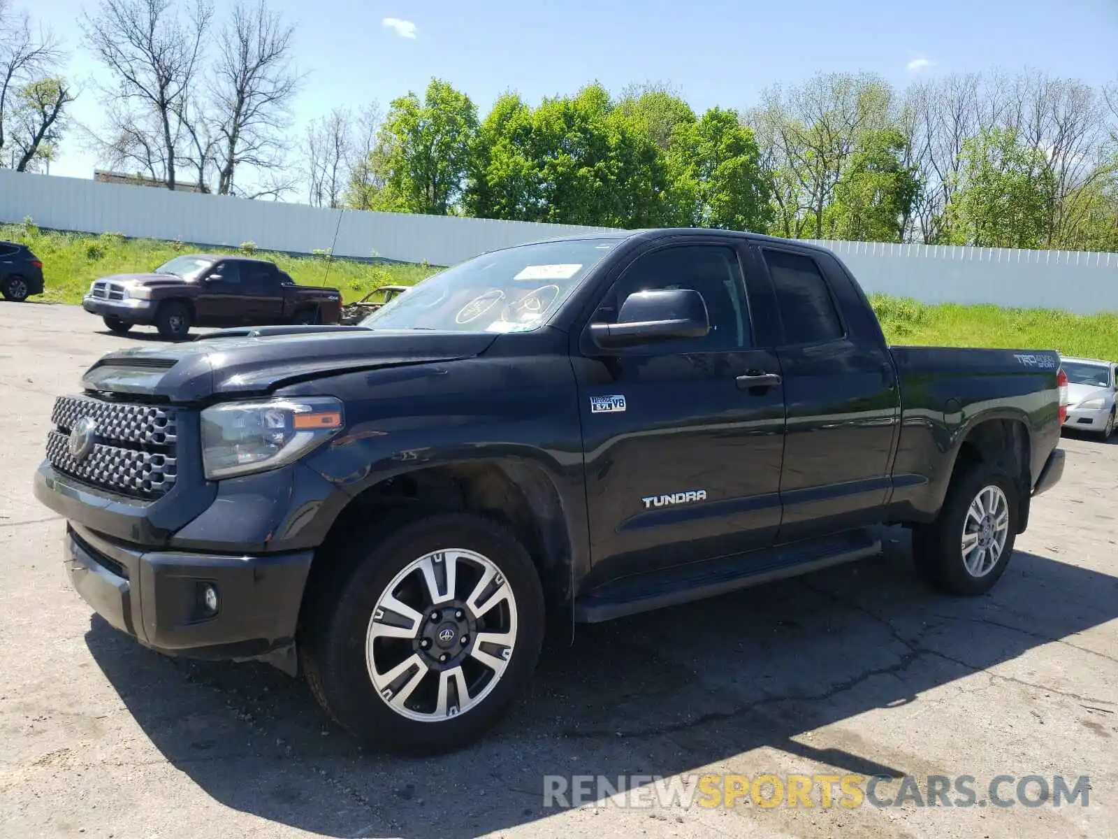 2 Photograph of a damaged car 5TFUY5F19KX794532 TOYOTA TUNDRA 2019