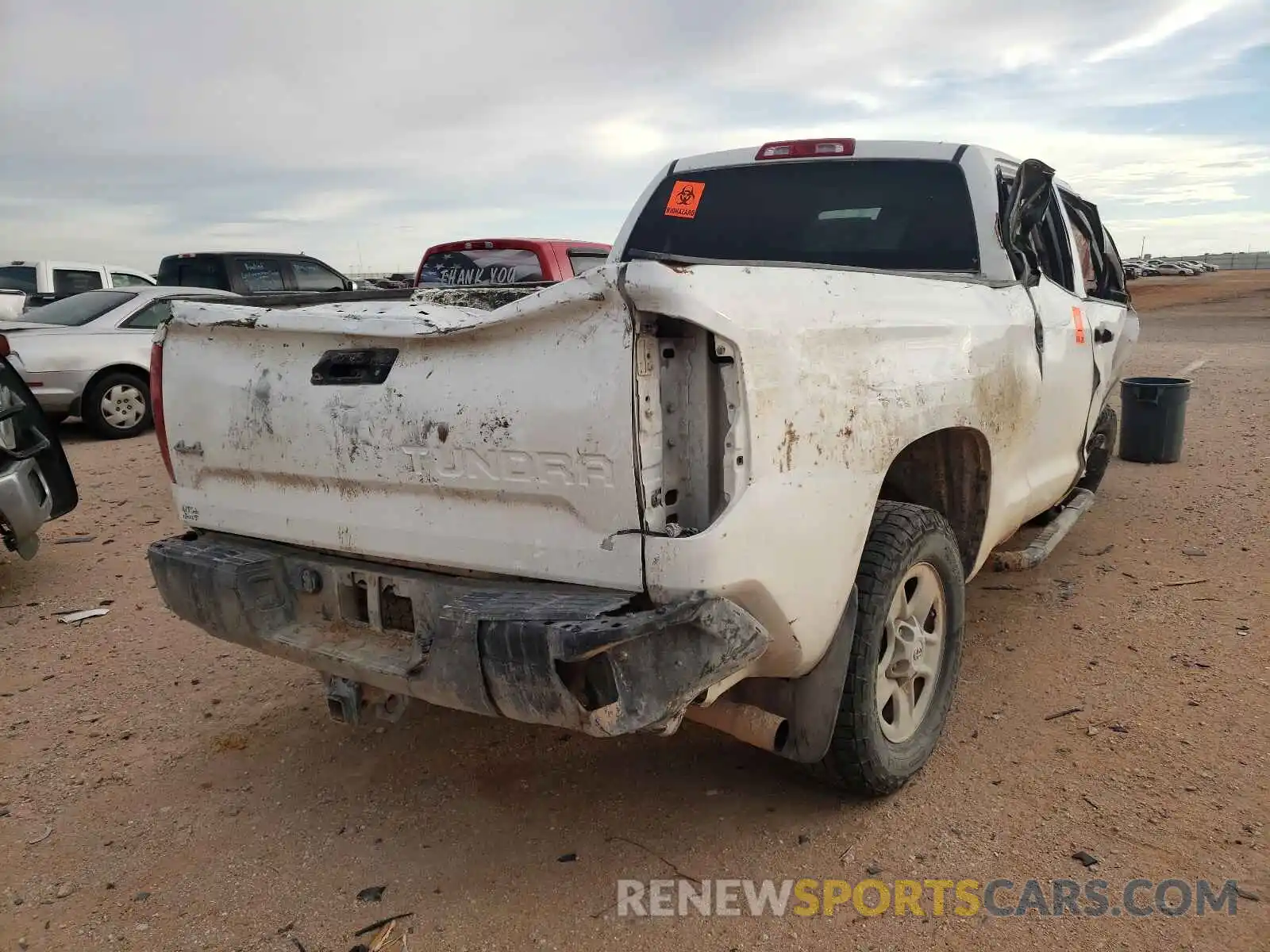 4 Photograph of a damaged car 5TFUY5F19KX839498 TOYOTA TUNDRA 2019