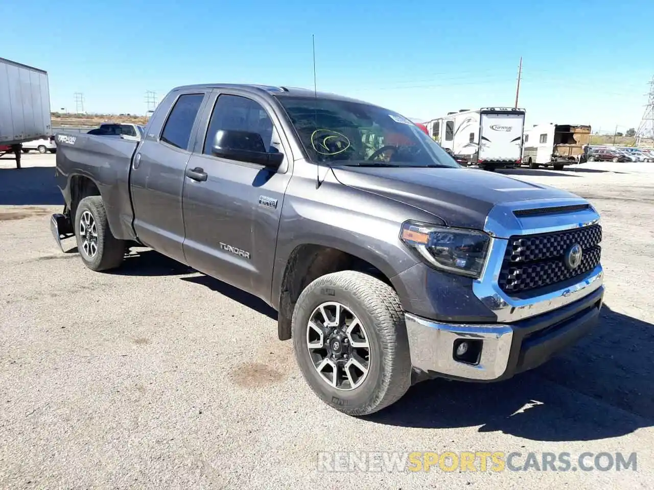 1 Photograph of a damaged car 5TFUY5F1XKX780798 TOYOTA TUNDRA 2019