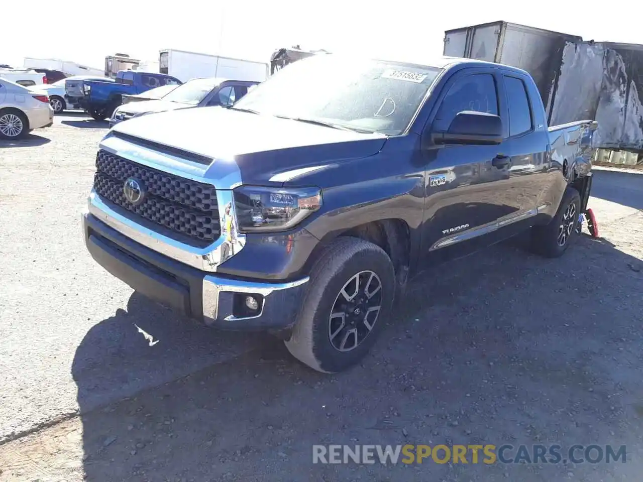 2 Photograph of a damaged car 5TFUY5F1XKX780798 TOYOTA TUNDRA 2019