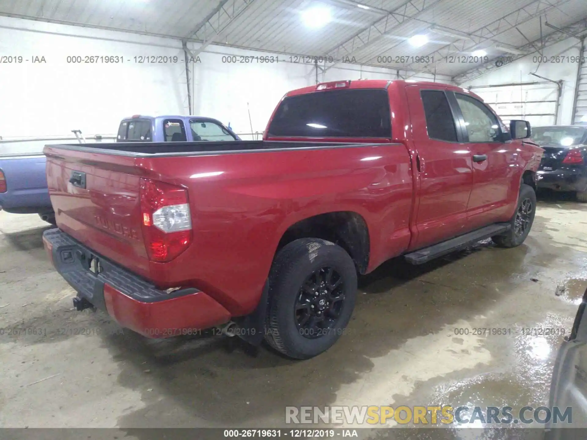 4 Photograph of a damaged car 5TFUY5F1XKX803724 TOYOTA TUNDRA 2019