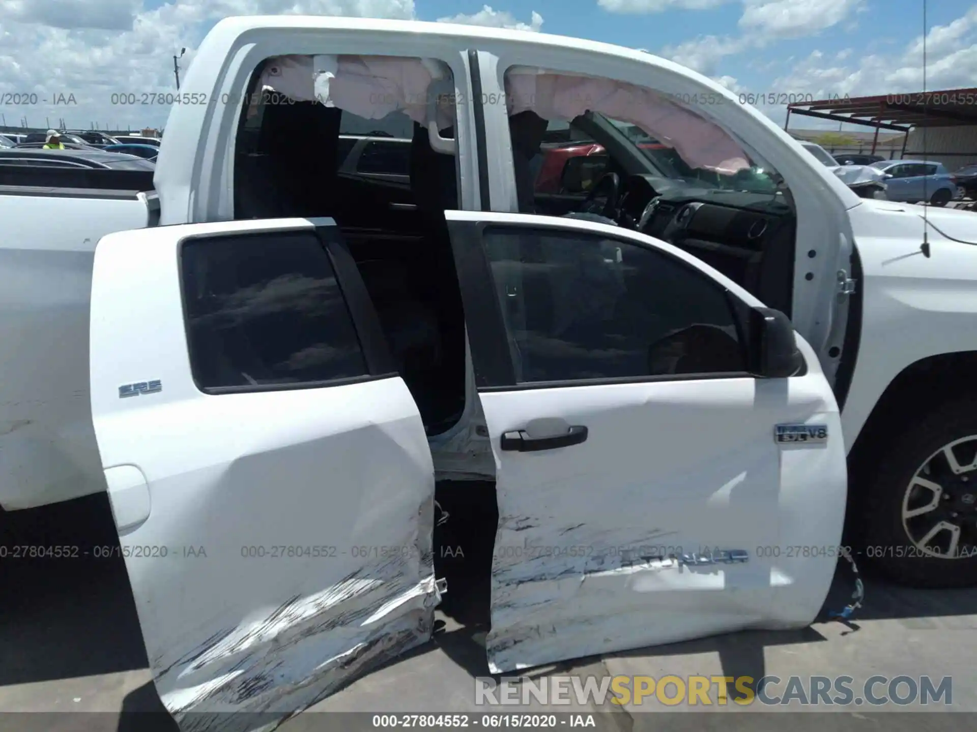 6 Photograph of a damaged car 5TFUY5F1XKX841874 TOYOTA TUNDRA 2019