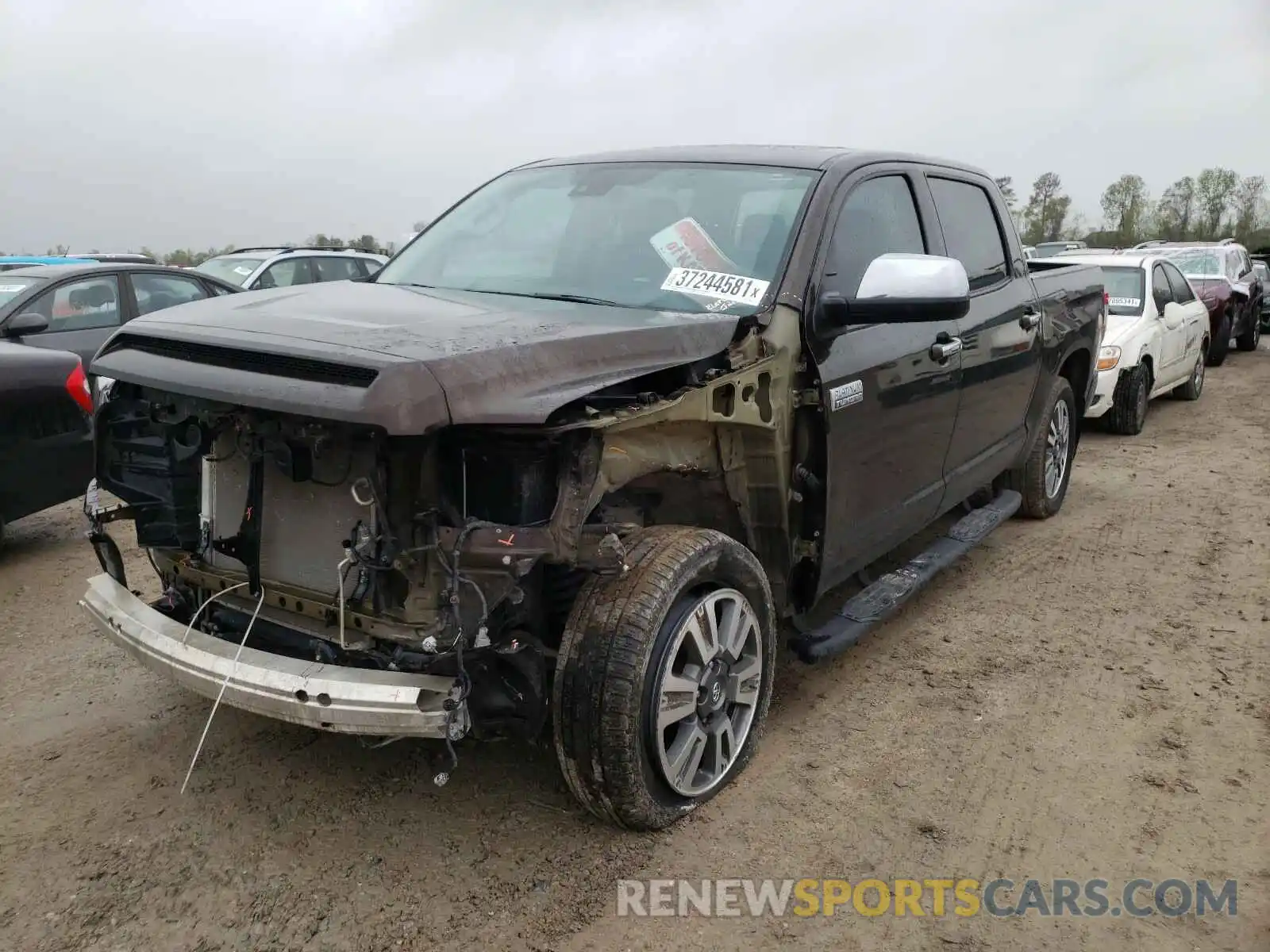 2 Photograph of a damaged car 5TFAY5F10LX879408 TOYOTA TUNDRA 2020