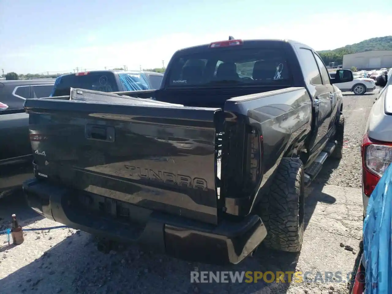 4 Photograph of a damaged car 5TFAY5F10LX899223 TOYOTA TUNDRA 2020