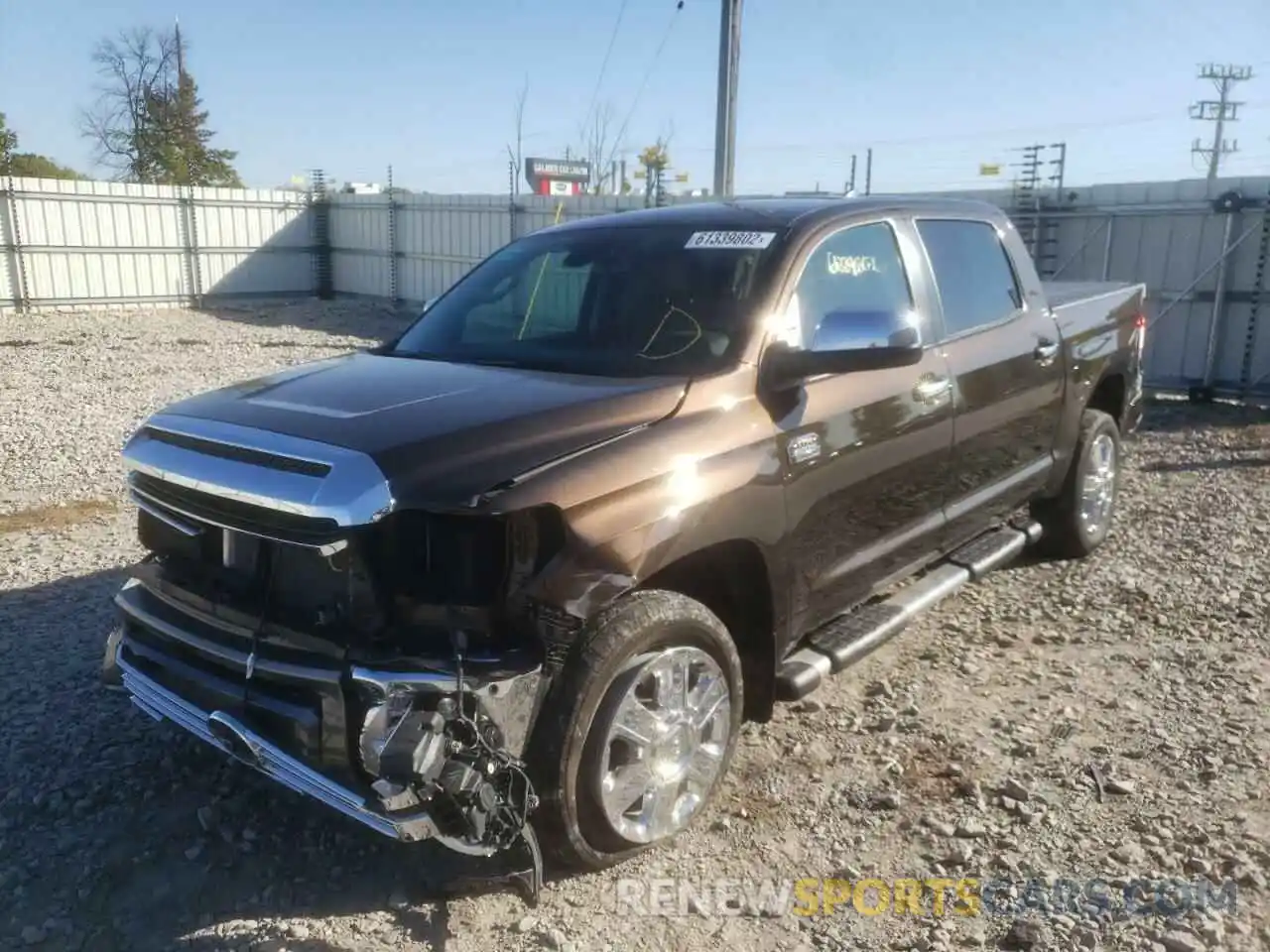 2 Photograph of a damaged car 5TFAY5F10LX920233 TOYOTA TUNDRA 2020