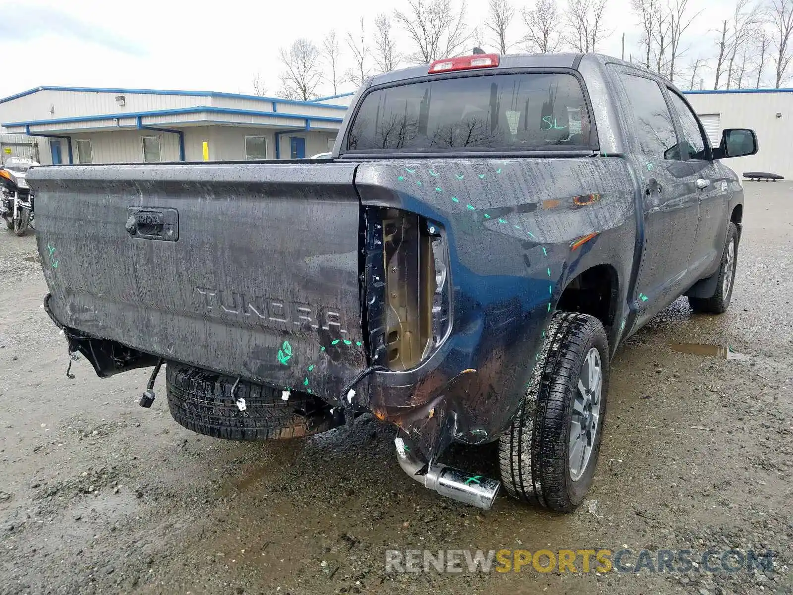 4 Photograph of a damaged car 5TFAY5F11LX886626 TOYOTA TUNDRA 2020