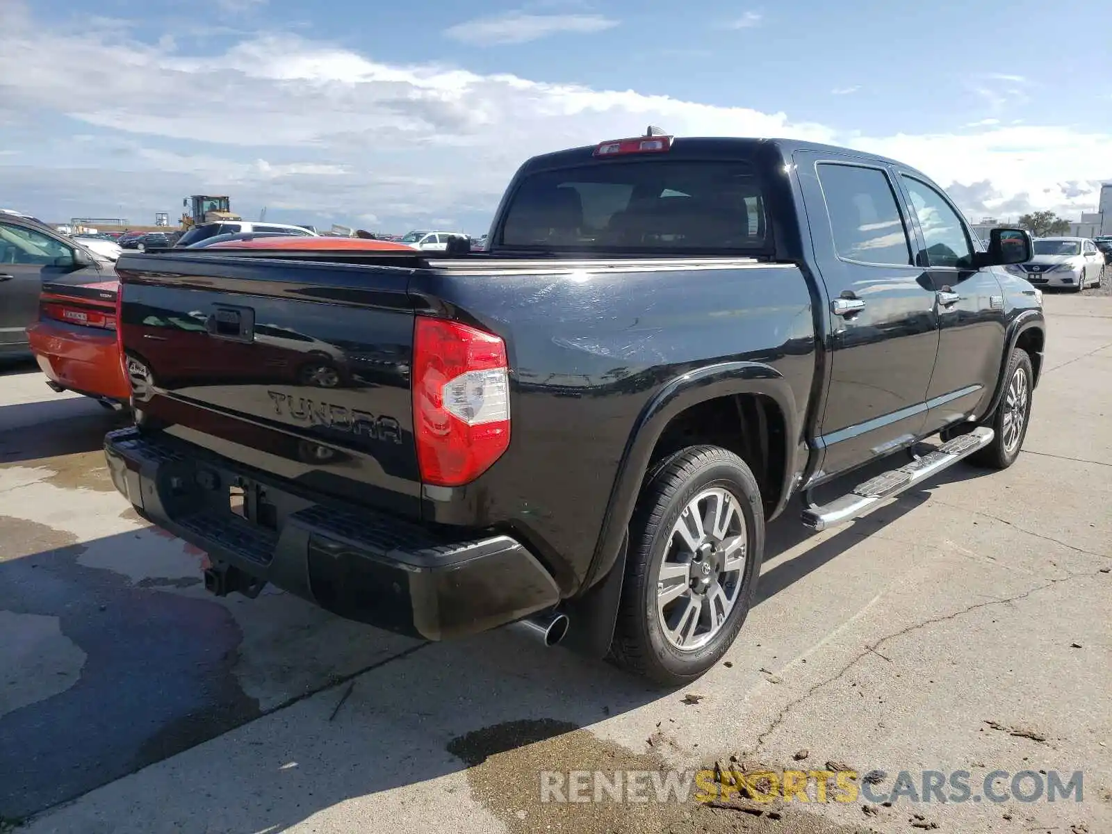 4 Photograph of a damaged car 5TFAY5F11LX894001 TOYOTA TUNDRA 2020