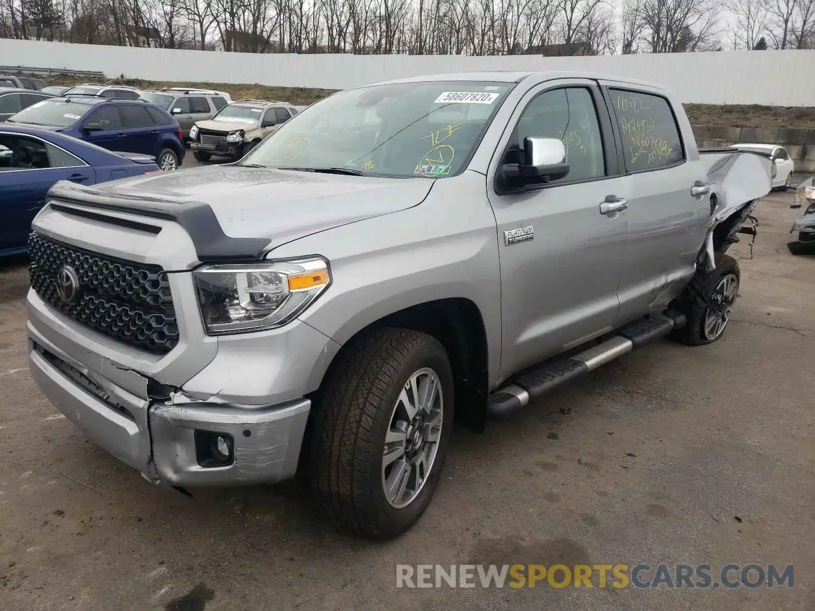 2 Photograph of a damaged car 5TFAY5F11LX894595 TOYOTA TUNDRA 2020