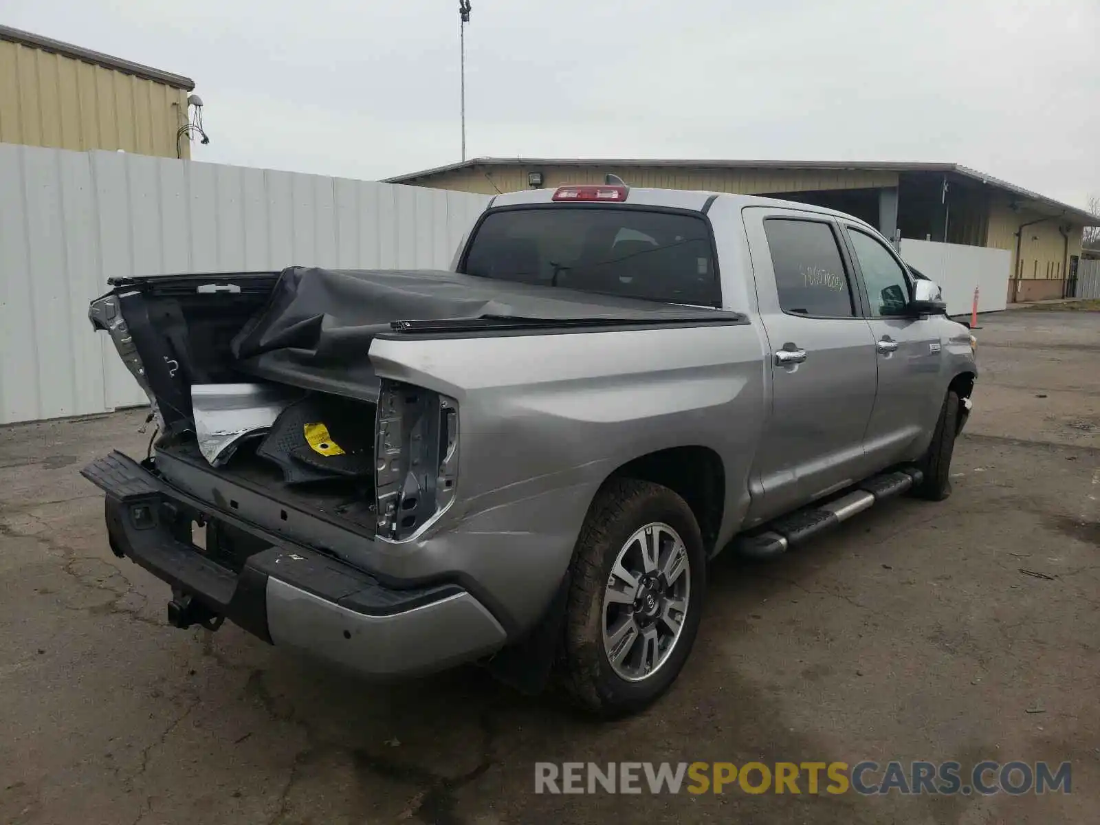 4 Photograph of a damaged car 5TFAY5F11LX894595 TOYOTA TUNDRA 2020