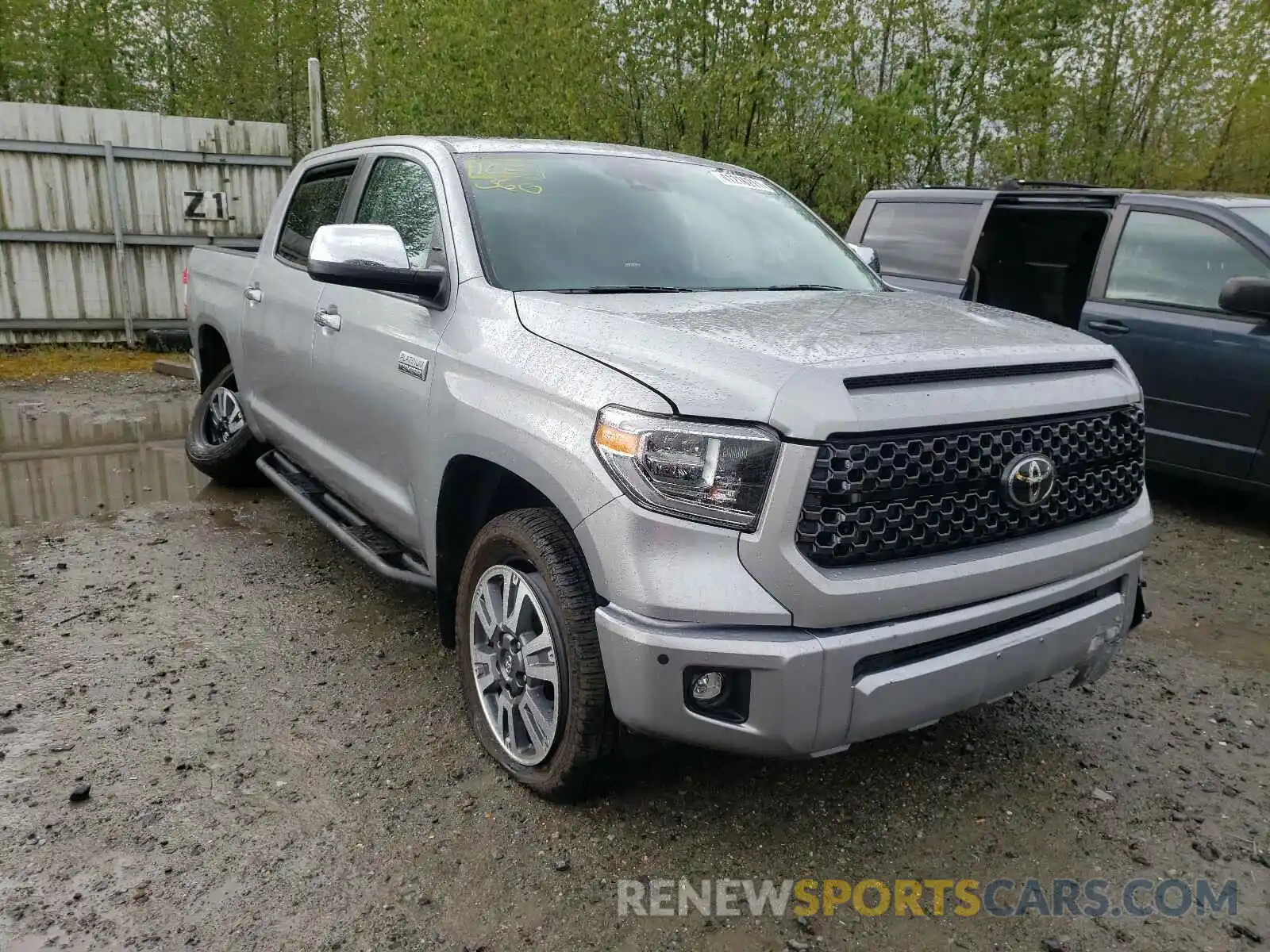 1 Photograph of a damaged car 5TFAY5F11LX920600 TOYOTA TUNDRA 2020