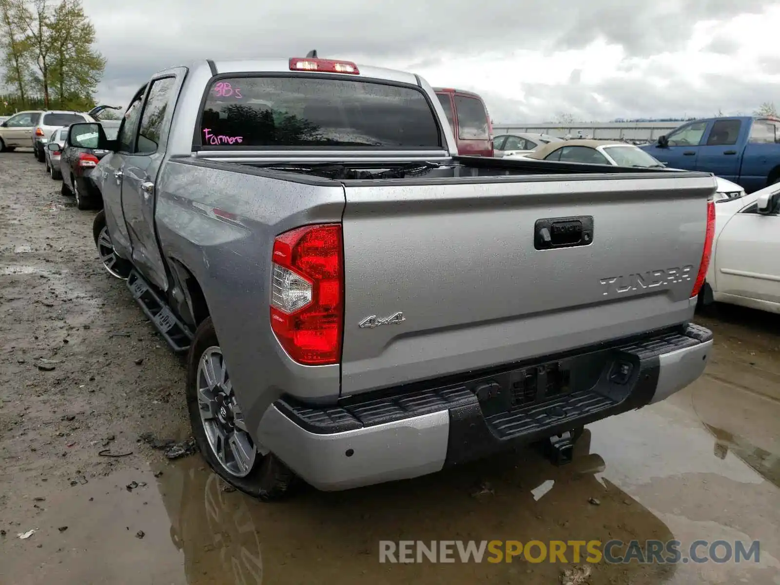 3 Photograph of a damaged car 5TFAY5F11LX920600 TOYOTA TUNDRA 2020