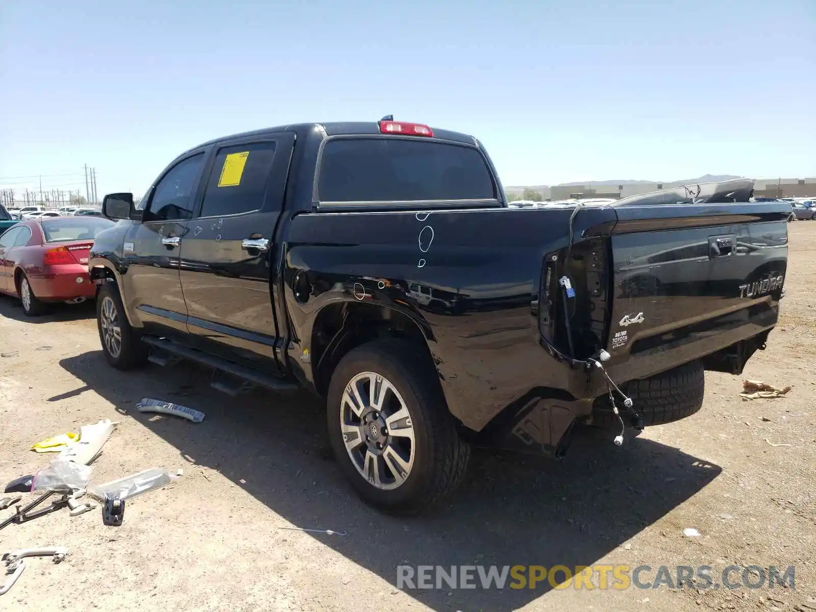 3 Photograph of a damaged car 5TFAY5F12LX920203 TOYOTA TUNDRA 2020