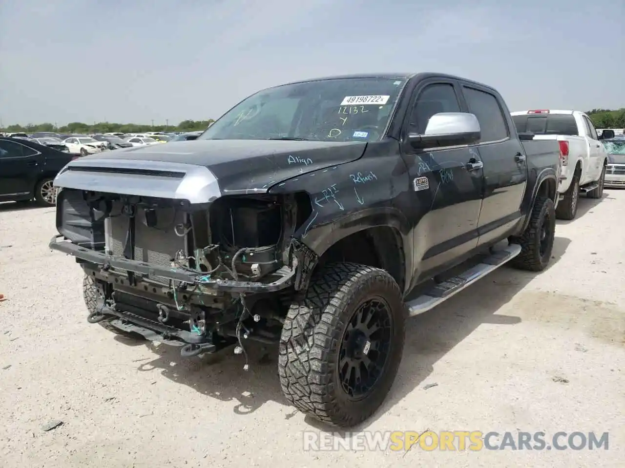 2 Photograph of a damaged car 5TFAY5F13LX898969 TOYOTA TUNDRA 2020