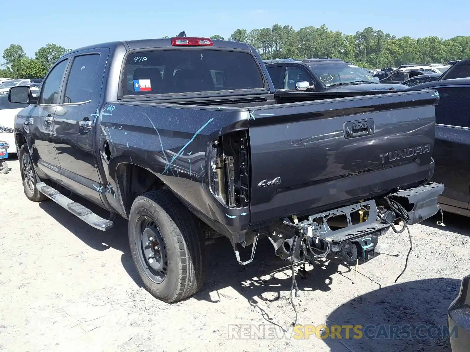 3 Photograph of a damaged car 5TFAY5F14LX884854 TOYOTA TUNDRA 2020