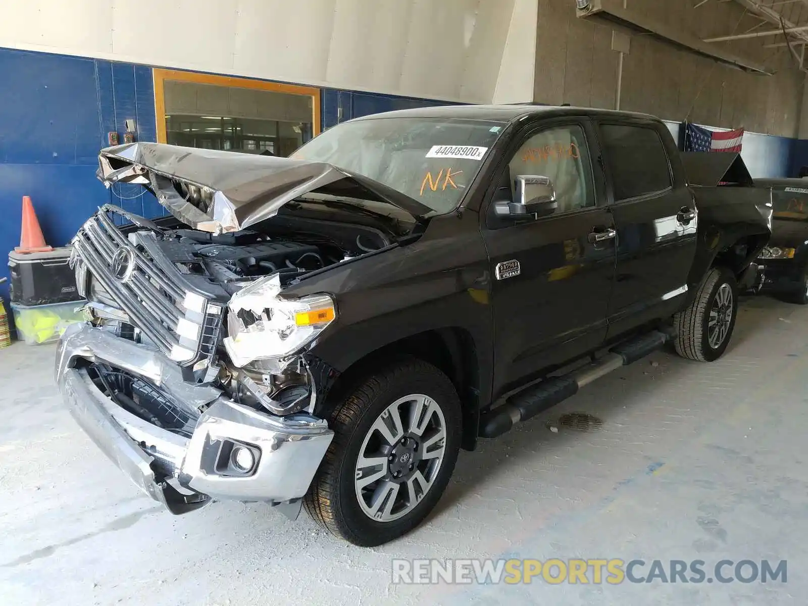 2 Photograph of a damaged car 5TFAY5F14LX905959 TOYOTA TUNDRA 2020