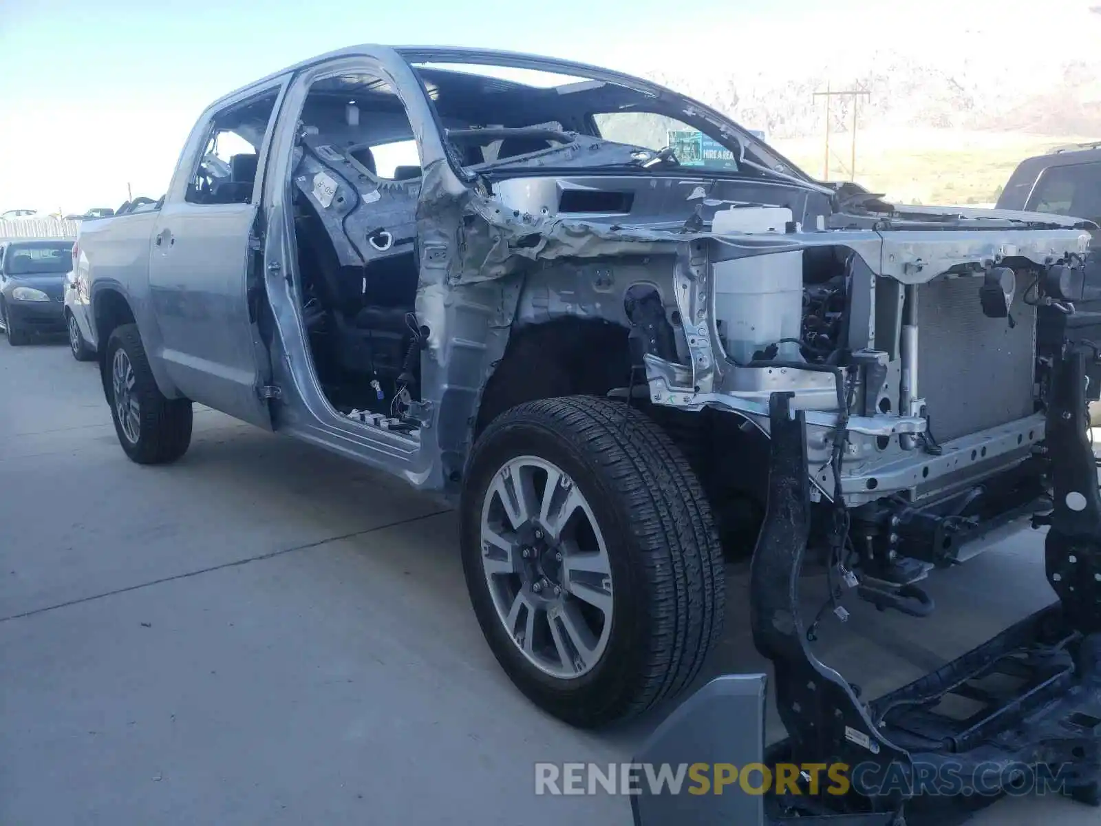 9 Photograph of a damaged car 5TFAY5F14LX918338 TOYOTA TUNDRA 2020