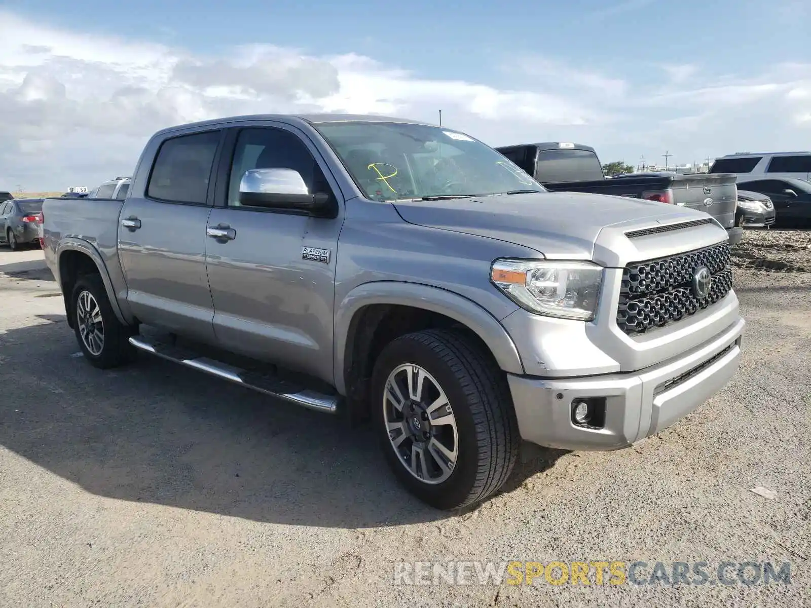 1 Photograph of a damaged car 5TFAY5F14LX930442 TOYOTA TUNDRA 2020