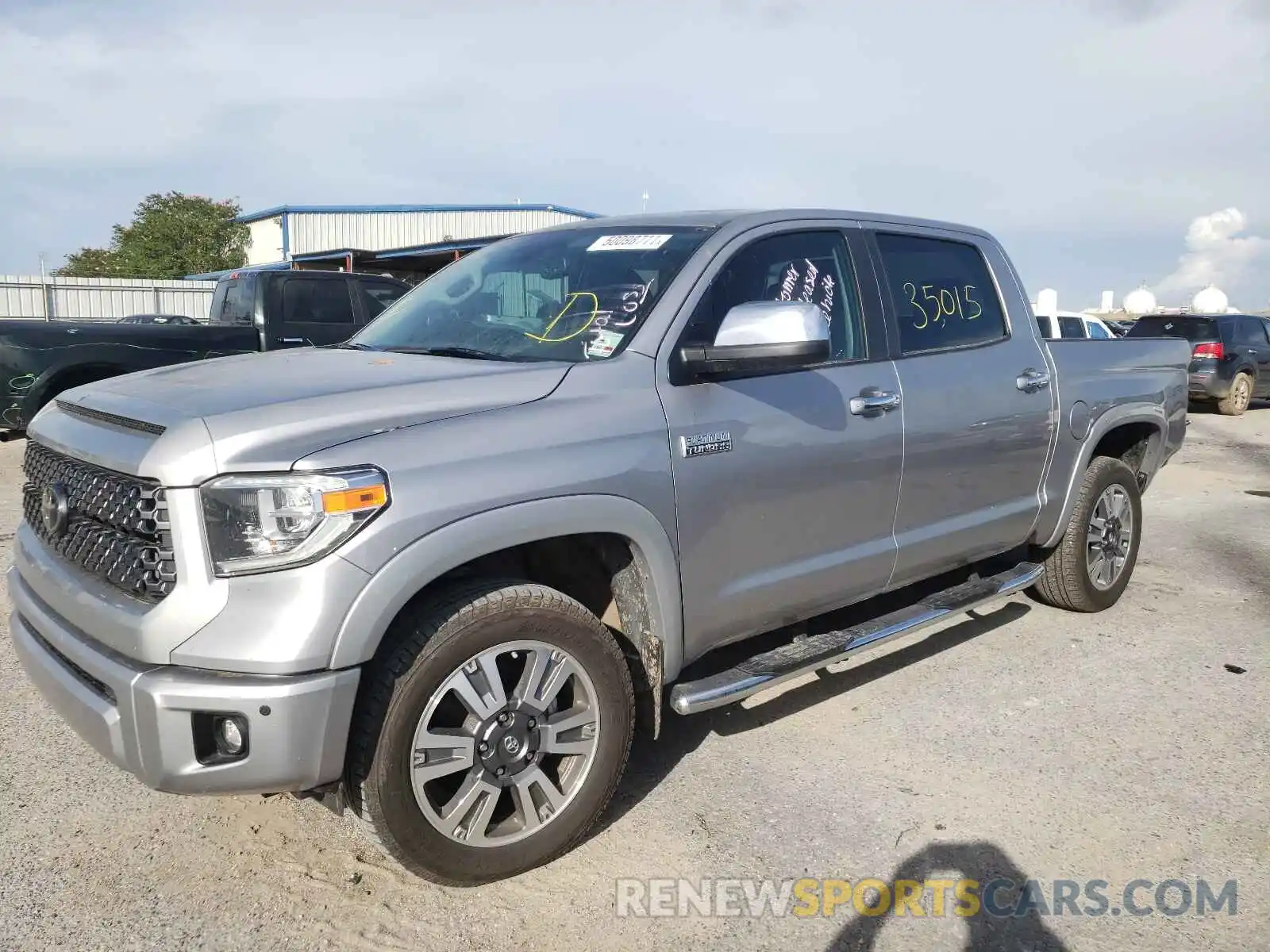 2 Photograph of a damaged car 5TFAY5F14LX930442 TOYOTA TUNDRA 2020