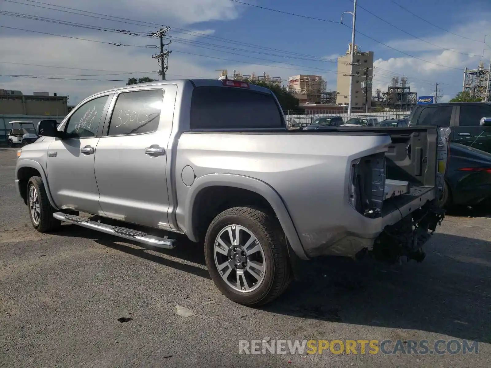 3 Photograph of a damaged car 5TFAY5F14LX930442 TOYOTA TUNDRA 2020