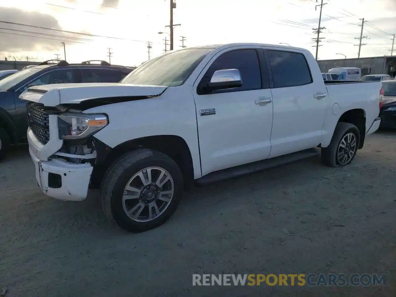 2 Photograph of a damaged car 5TFAY5F14LX937312 TOYOTA TUNDRA 2020