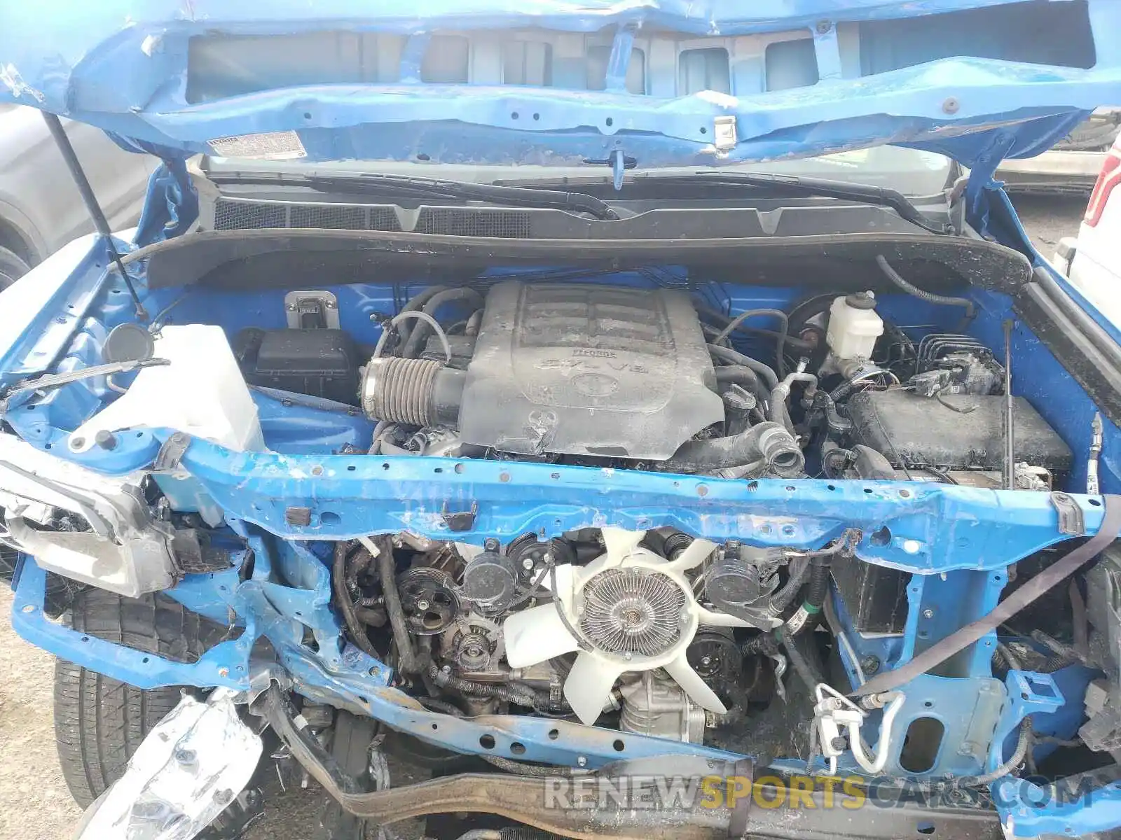 7 Photograph of a damaged car 5TFAY5F14LX948648 TOYOTA TUNDRA 2020