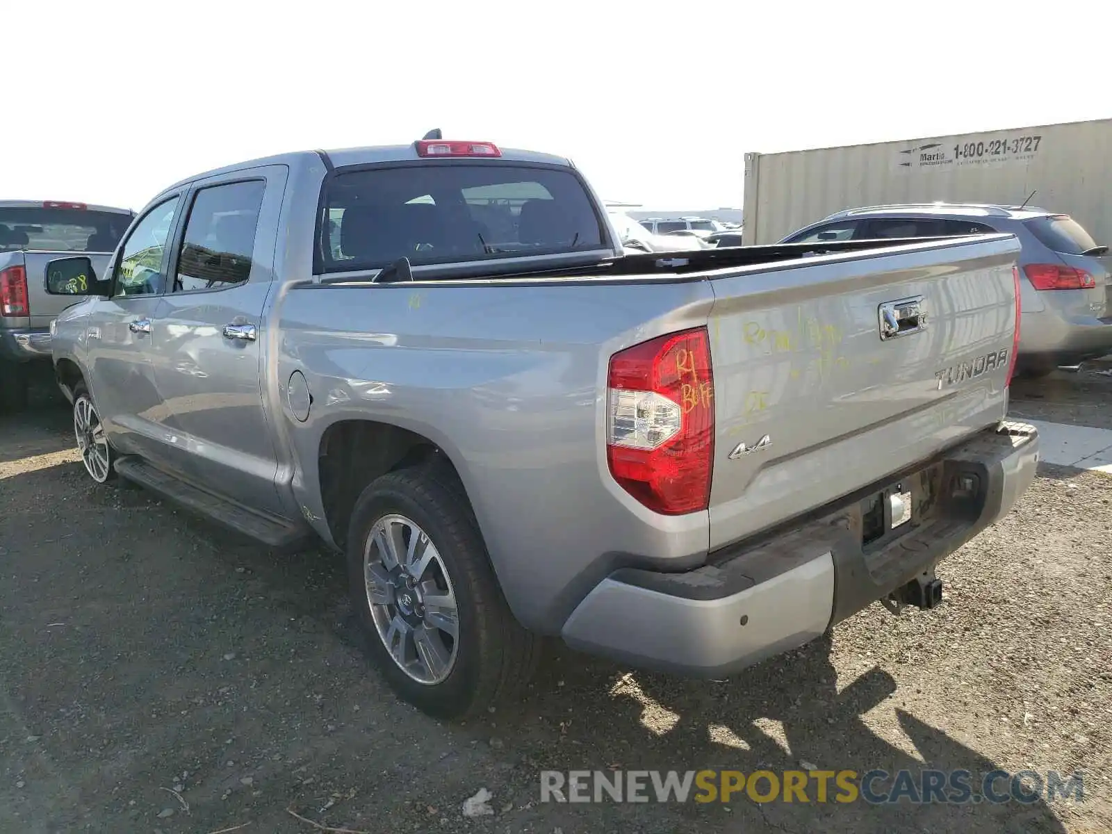 3 Photograph of a damaged car 5TFAY5F15LX880280 TOYOTA TUNDRA 2020