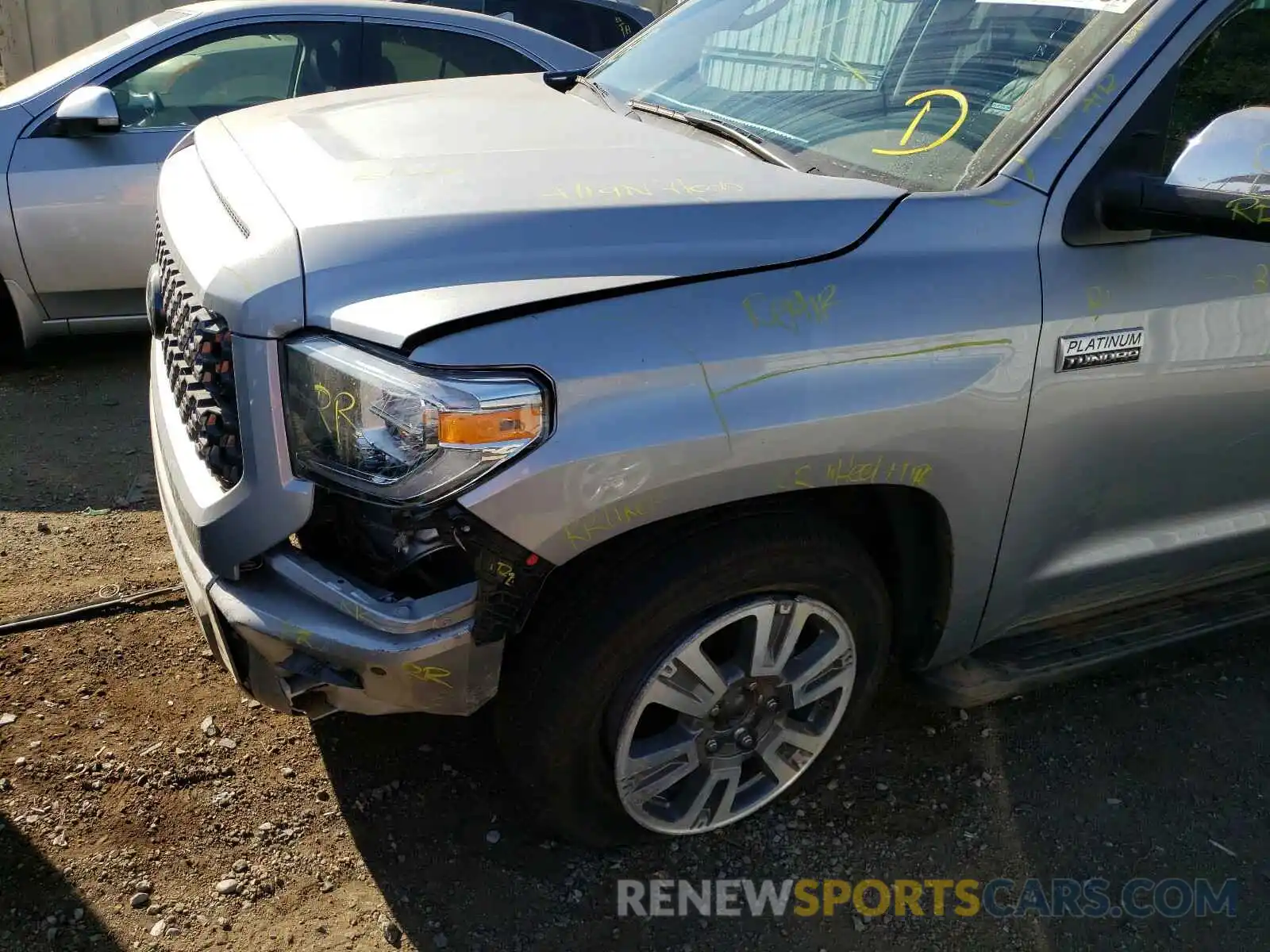 9 Photograph of a damaged car 5TFAY5F15LX880280 TOYOTA TUNDRA 2020