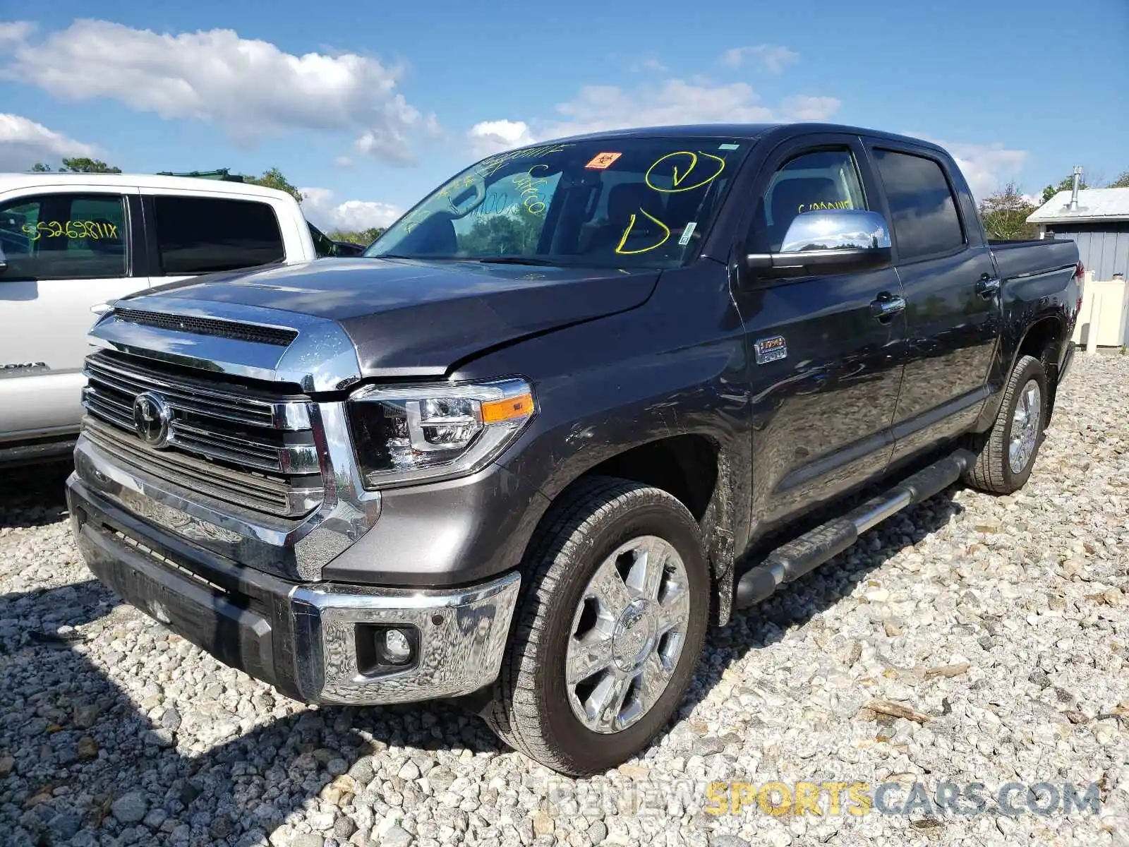 2 Photograph of a damaged car 5TFAY5F15LX917764 TOYOTA TUNDRA 2020