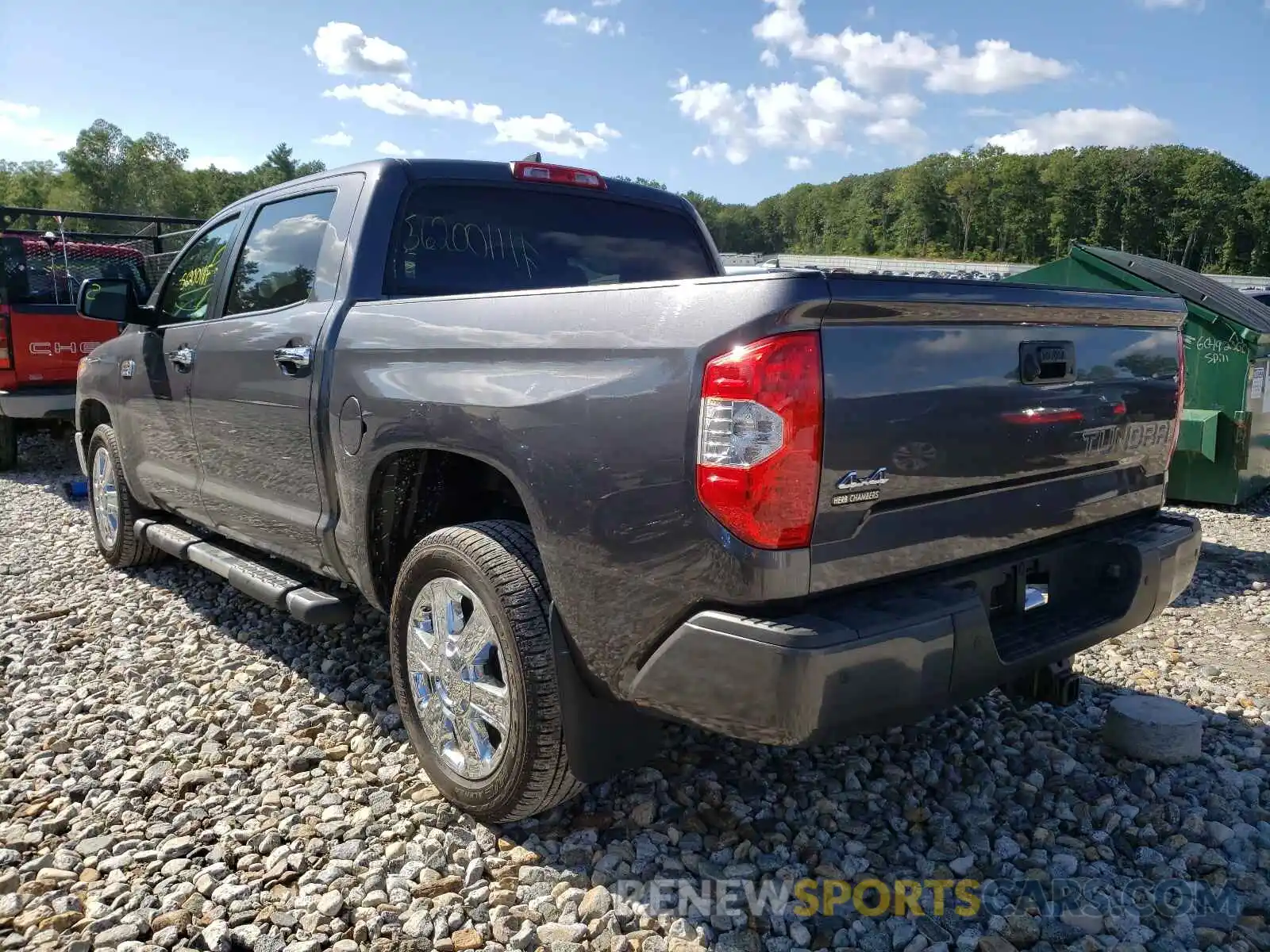 3 Photograph of a damaged car 5TFAY5F15LX917764 TOYOTA TUNDRA 2020