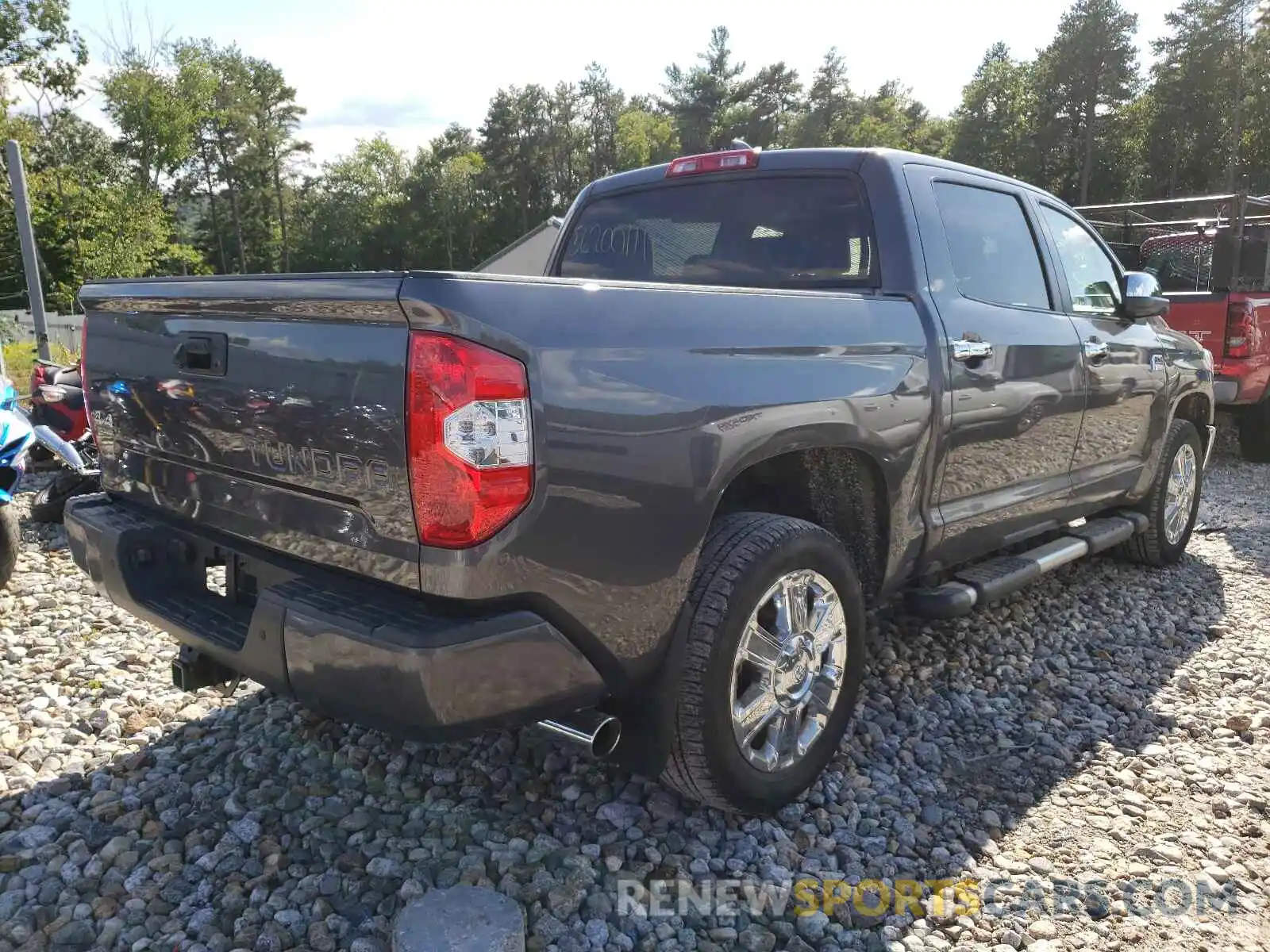 4 Photograph of a damaged car 5TFAY5F15LX917764 TOYOTA TUNDRA 2020