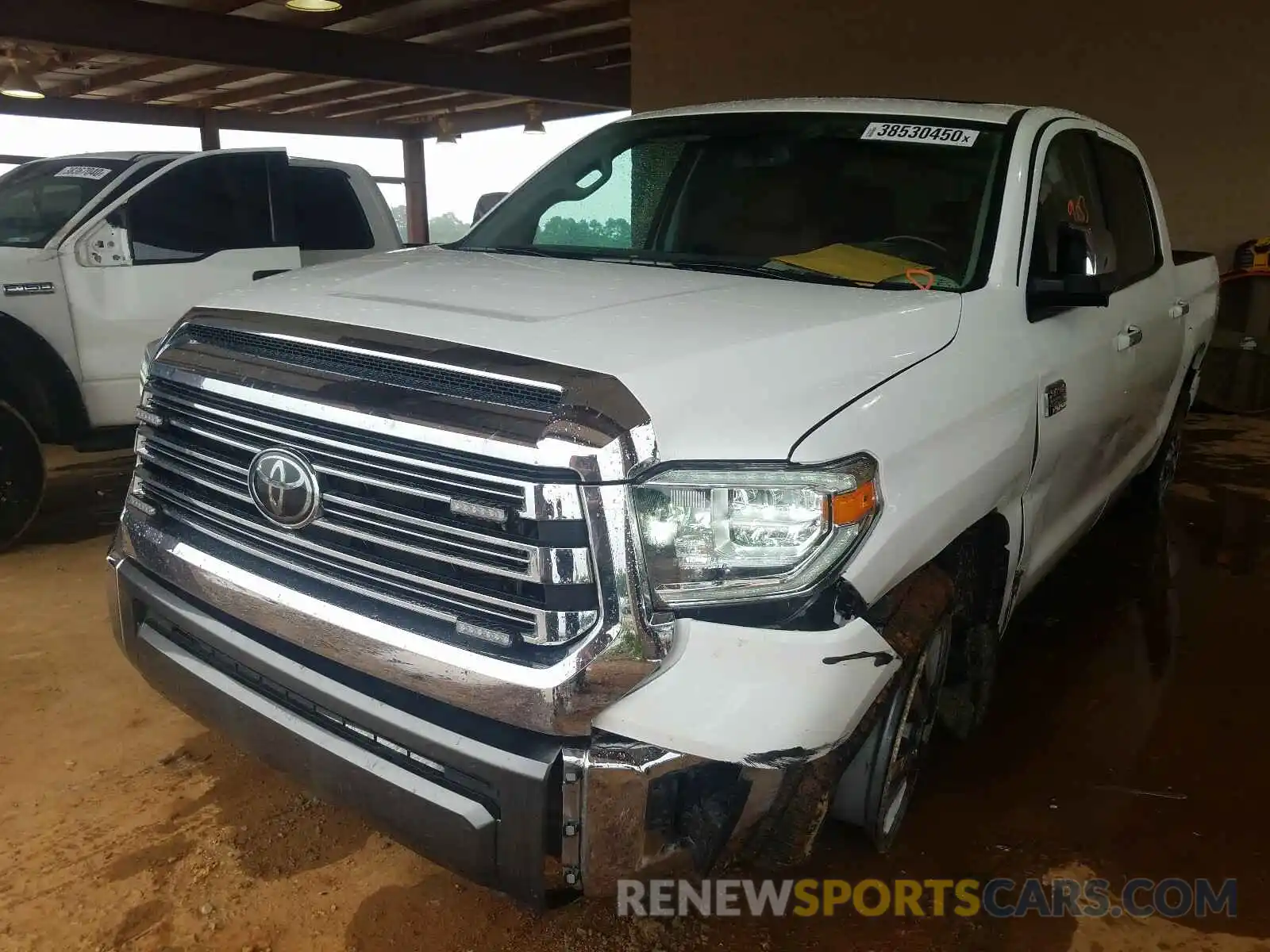 2 Photograph of a damaged car 5TFAY5F16LX888307 TOYOTA TUNDRA 2020