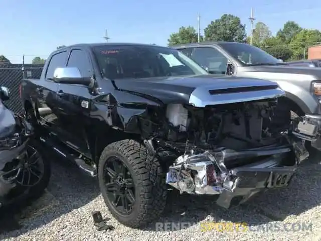 1 Photograph of a damaged car 5TFAY5F16LX897105 TOYOTA TUNDRA 2020