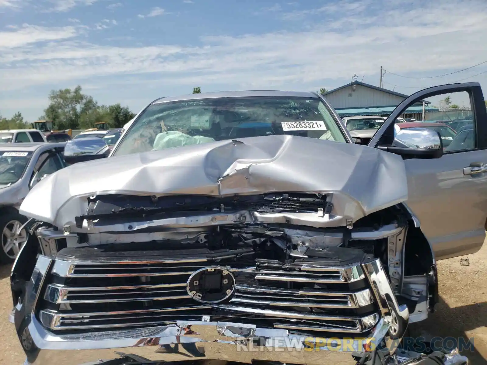 7 Photograph of a damaged car 5TFAY5F16LX909138 TOYOTA TUNDRA 2020