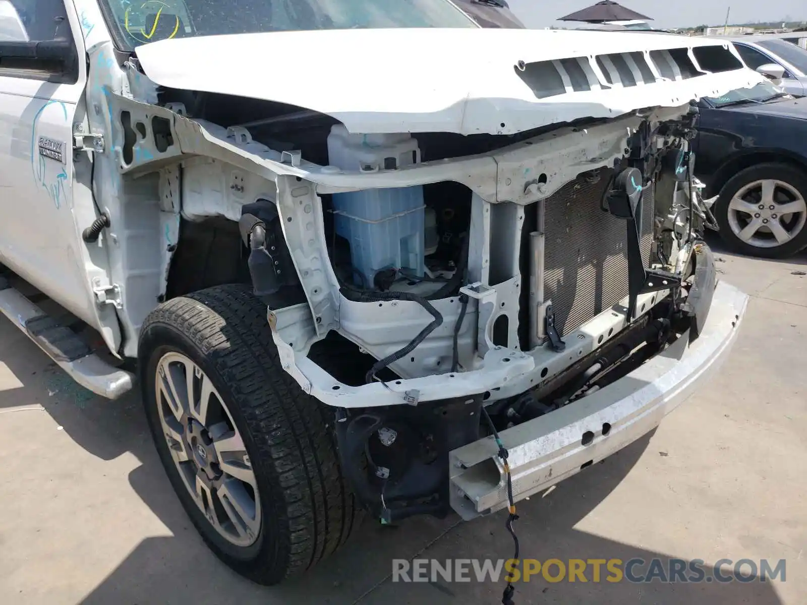 9 Photograph of a damaged car 5TFAY5F16LX938476 TOYOTA TUNDRA 2020