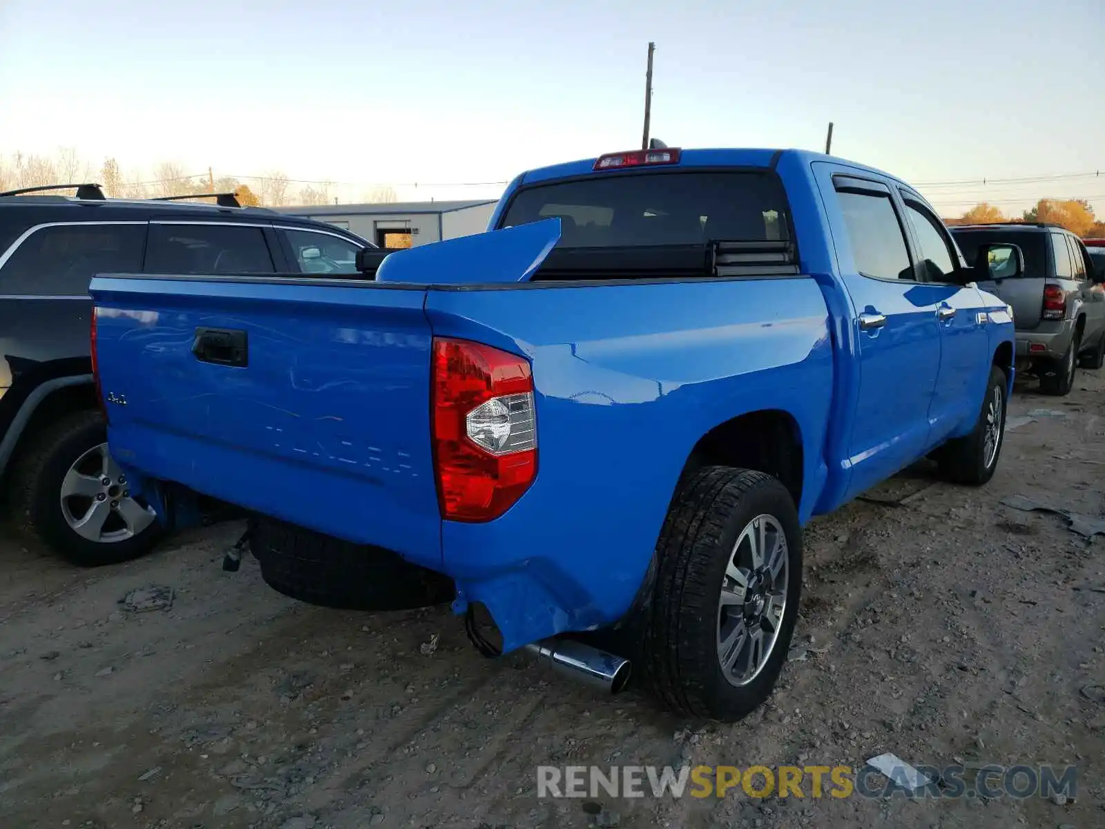 4 Photograph of a damaged car 5TFAY5F17LX883522 TOYOTA TUNDRA 2020