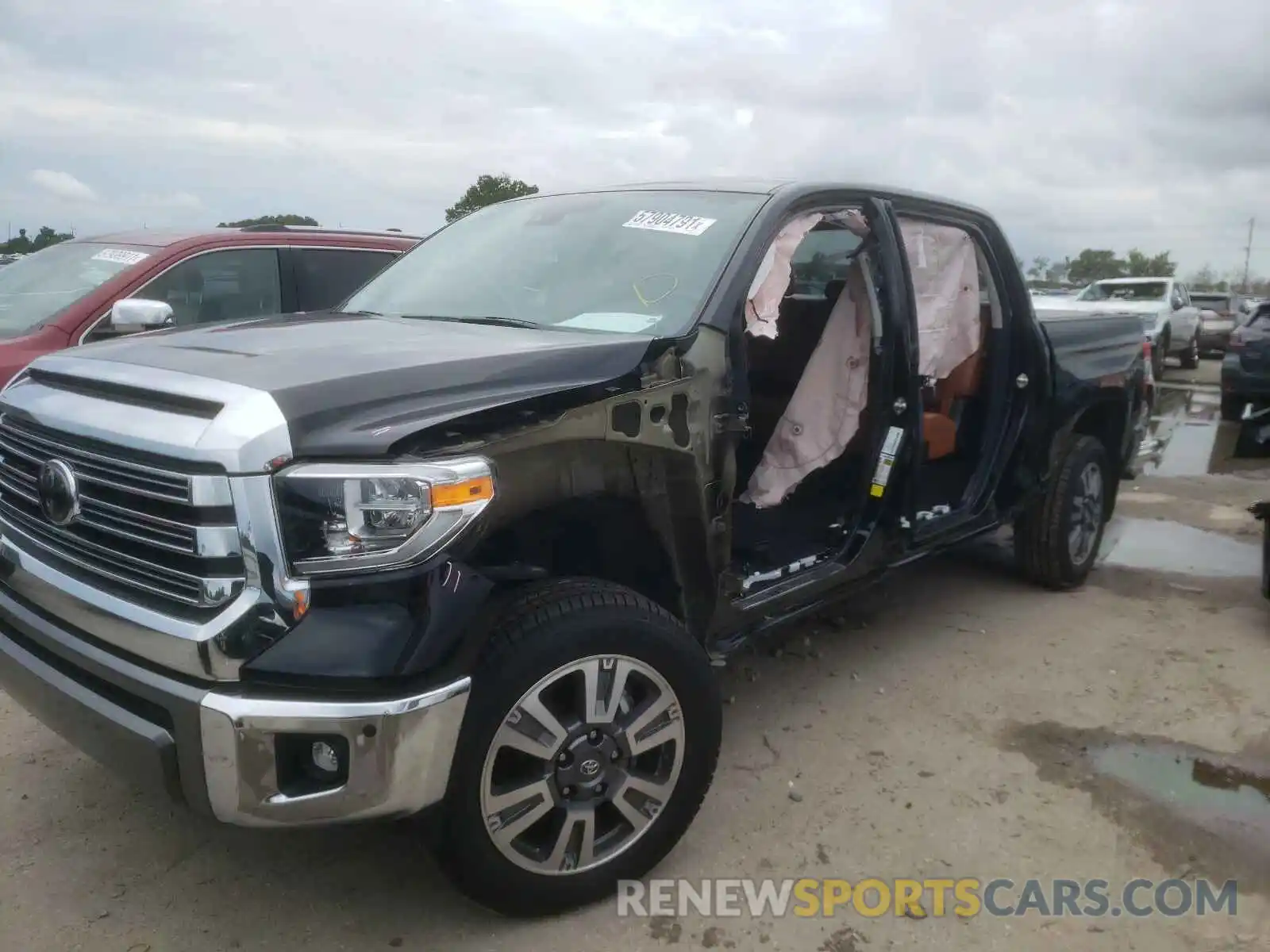 9 Photograph of a damaged car 5TFAY5F17LX886002 TOYOTA TUNDRA 2020