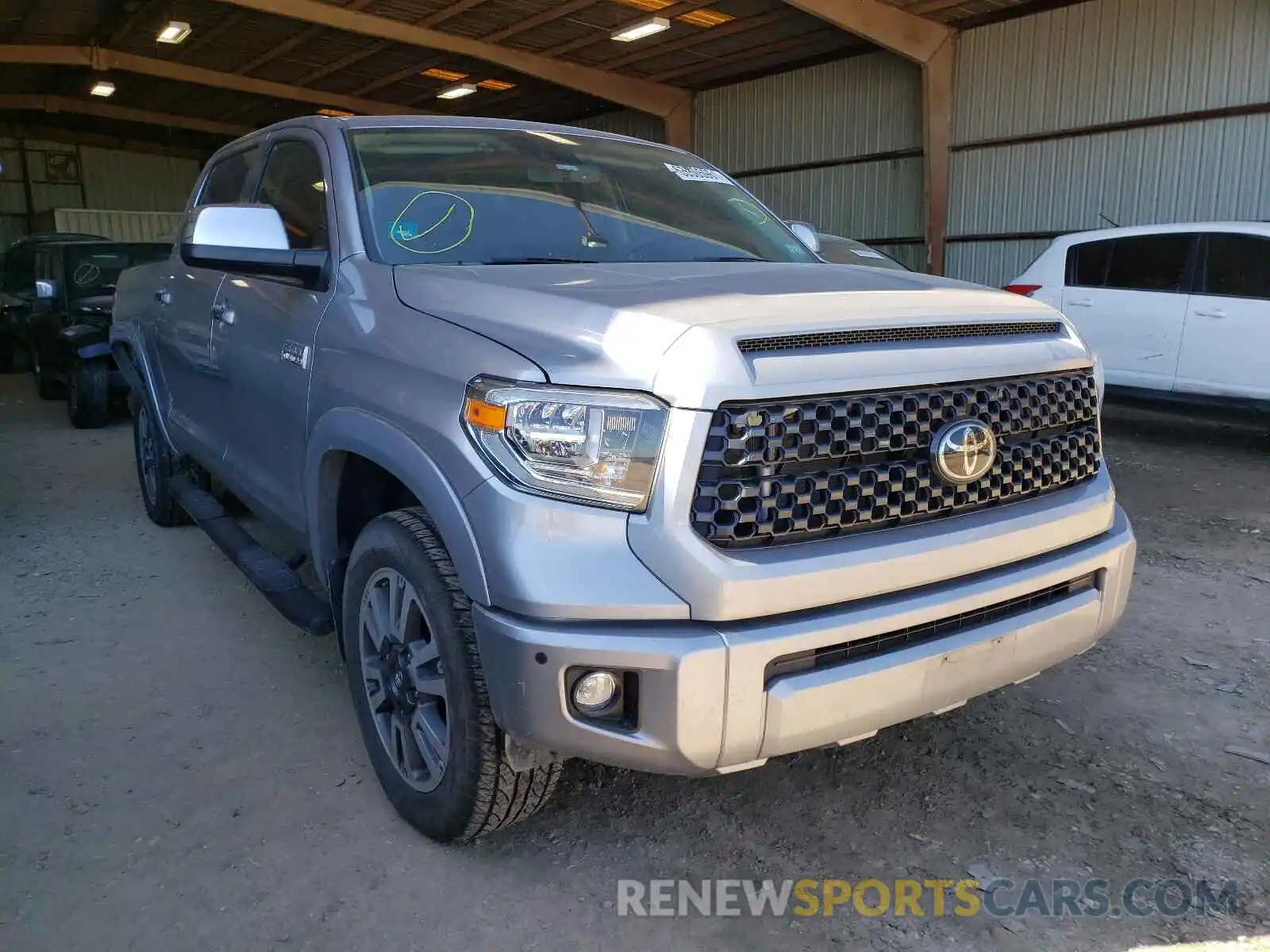 1 Photograph of a damaged car 5TFAY5F17LX891118 TOYOTA TUNDRA 2020