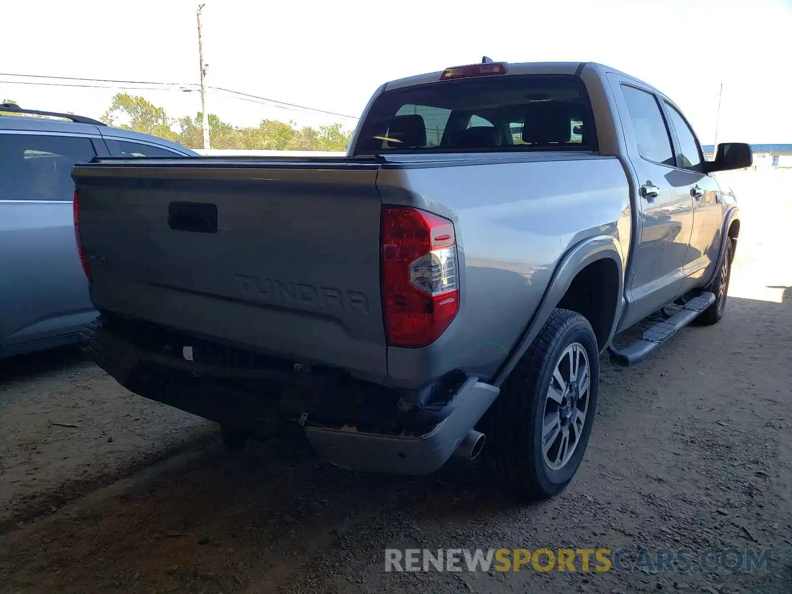 4 Photograph of a damaged car 5TFAY5F17LX891118 TOYOTA TUNDRA 2020