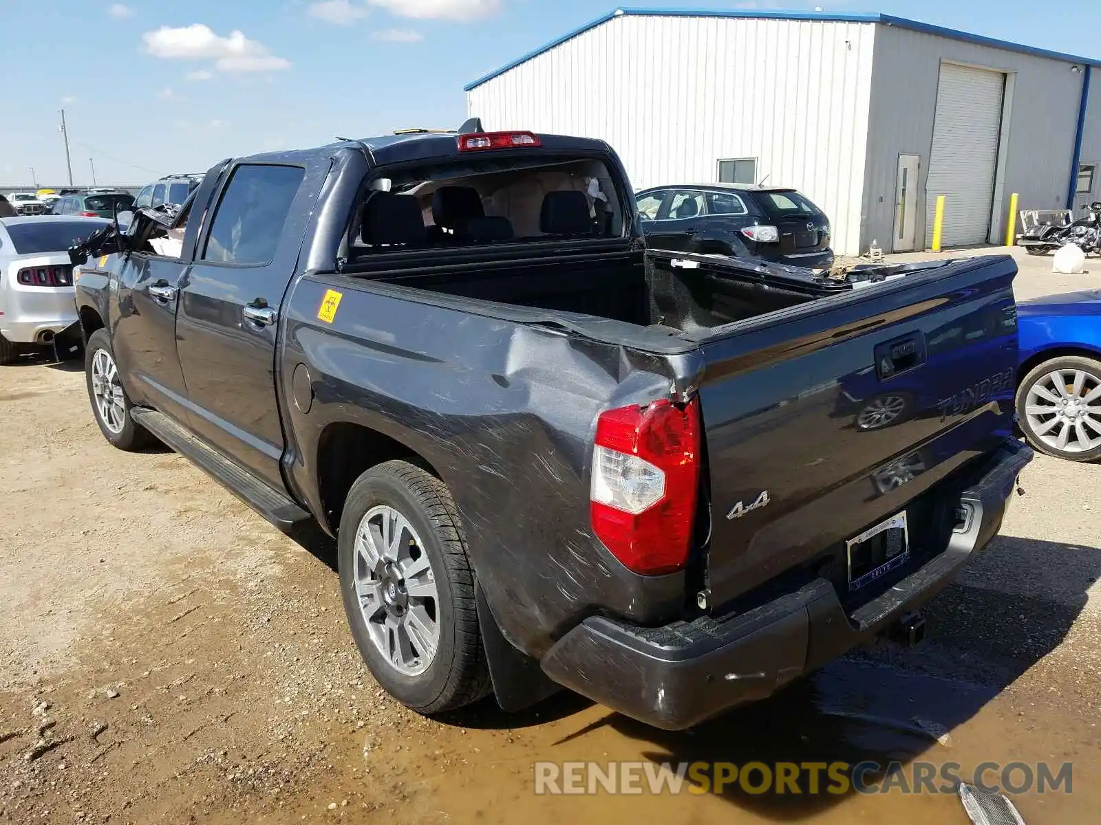 3 Photograph of a damaged car 5TFAY5F17LX916342 TOYOTA TUNDRA 2020