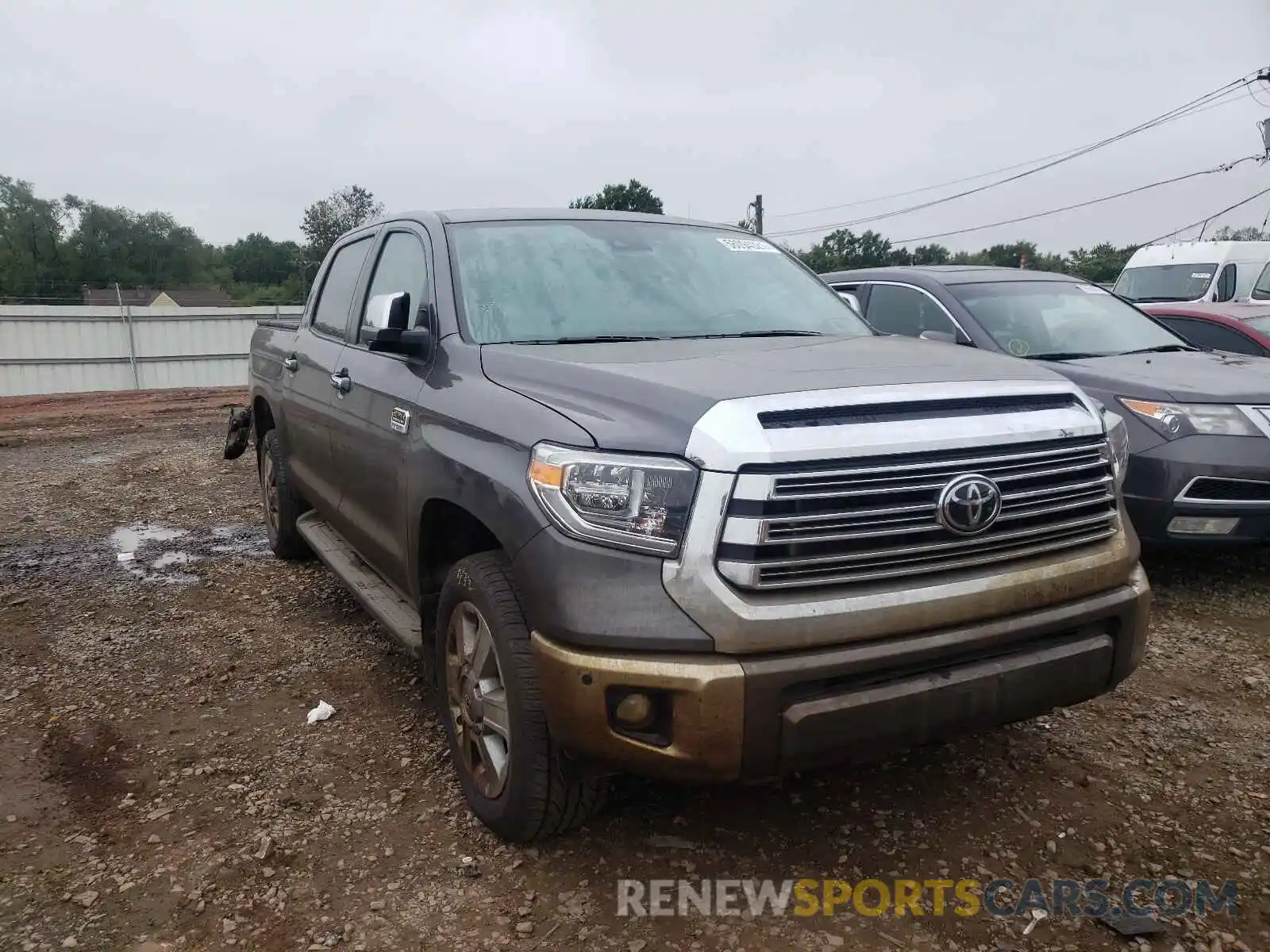 1 Photograph of a damaged car 5TFAY5F18LX908699 TOYOTA TUNDRA 2020