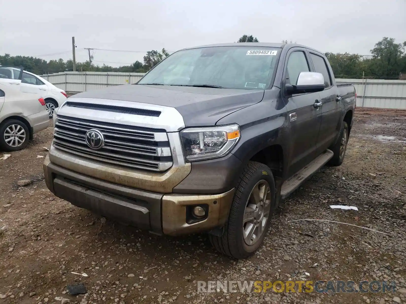 2 Photograph of a damaged car 5TFAY5F18LX908699 TOYOTA TUNDRA 2020