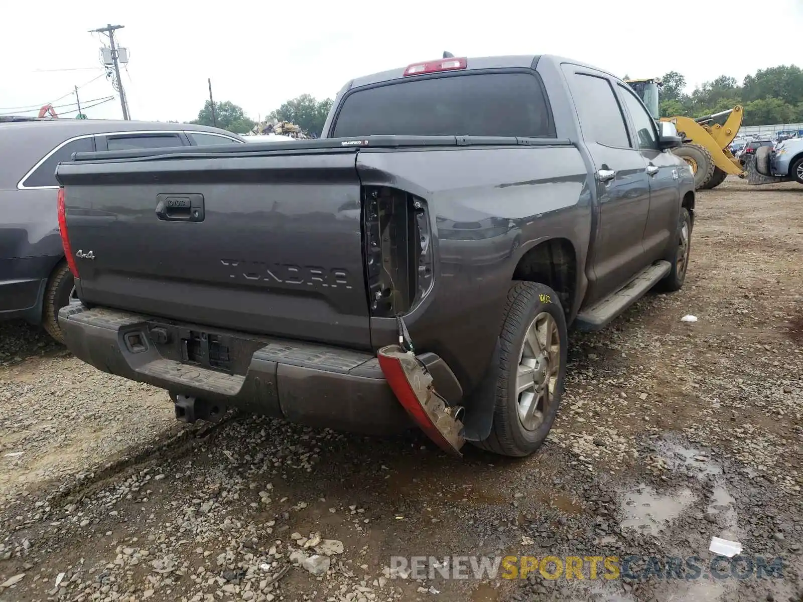 4 Photograph of a damaged car 5TFAY5F18LX908699 TOYOTA TUNDRA 2020