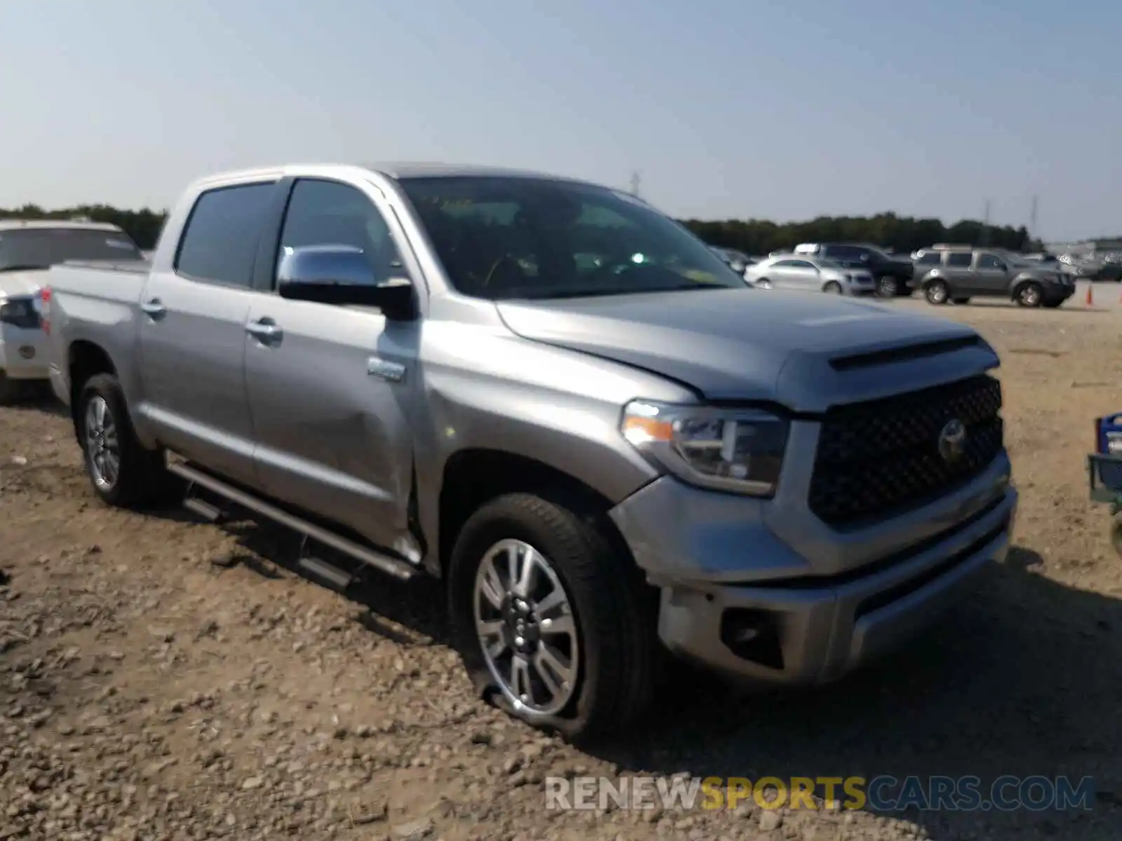 1 Photograph of a damaged car 5TFAY5F18LX912025 TOYOTA TUNDRA 2020