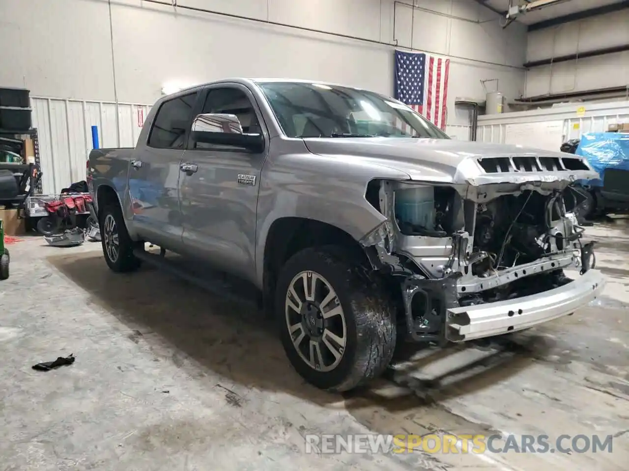 4 Photograph of a damaged car 5TFAY5F18LX935692 TOYOTA TUNDRA 2020