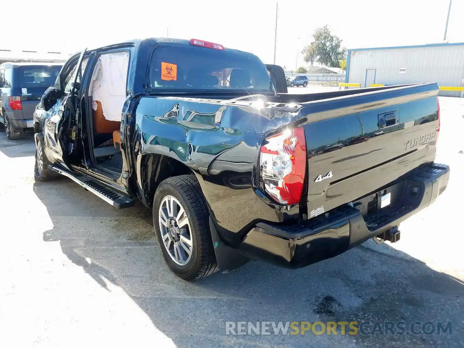 3 Photograph of a damaged car 5TFAY5F19LX890150 TOYOTA TUNDRA 2020