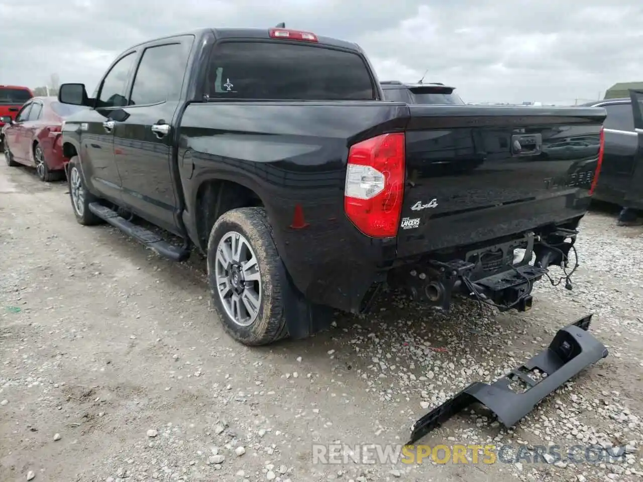 3 Photograph of a damaged car 5TFAY5F19LX898040 TOYOTA TUNDRA 2020