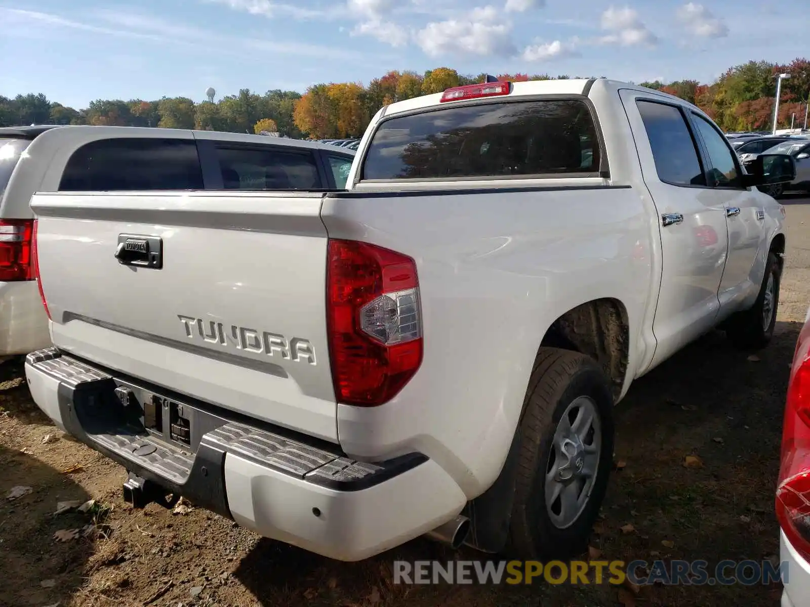 4 Photograph of a damaged car 5TFAY5F19LX903463 TOYOTA TUNDRA 2020